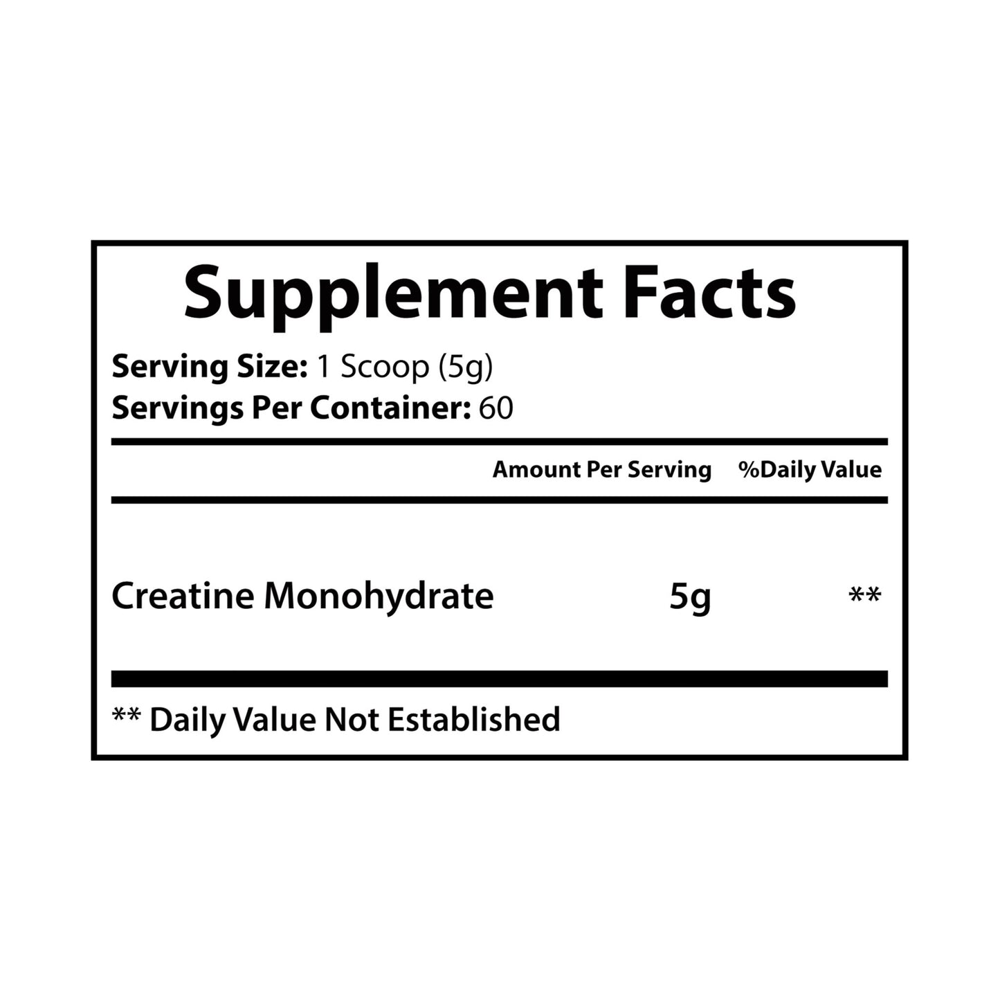 It's For You Can... Get Fit | Creatine Monohydrate Supplement (300g, 10.58oz)