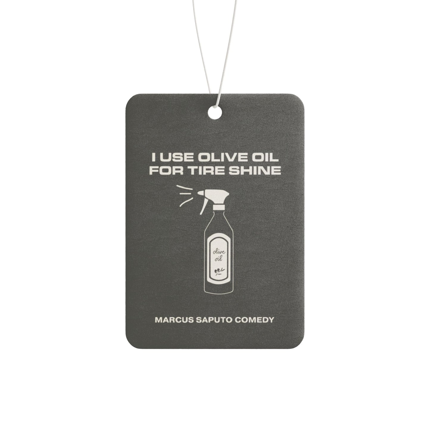 I Use Olive Oil For Tire Shine | Car Air Freshener